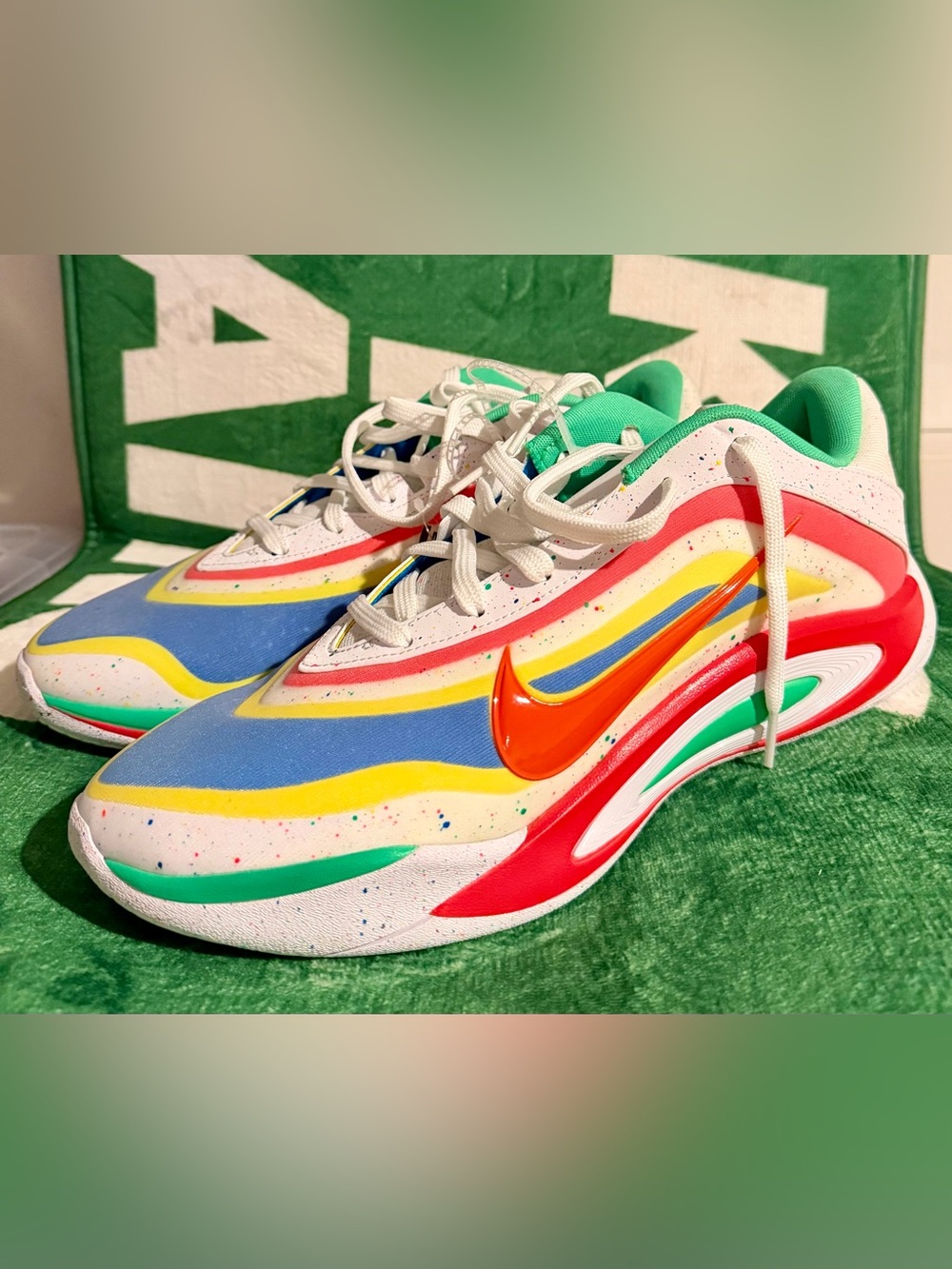 Nike A'One PER Aja Wilson Promo Sample "Everlasting" IQ9419-100 sz 13.5W/12M Ja